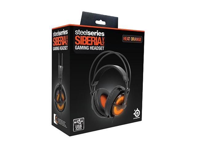 aborre pouch Latterlig Used - Like New: SteelSeries Siberia v2 Full-Size Headset Heat Orange  Edition Headsets & Accessories - Newegg.com