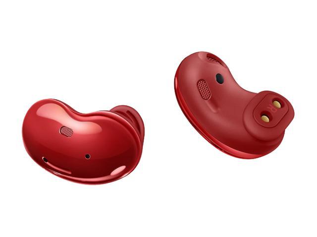 Samsung Galaxy Buds Live True Wireless Earbuds Headphones Mystic Red Newegg Com