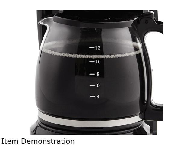 Continental Electric 12-Cup Glass Coffee Maker, Black CE-CM299 - Newegg.com