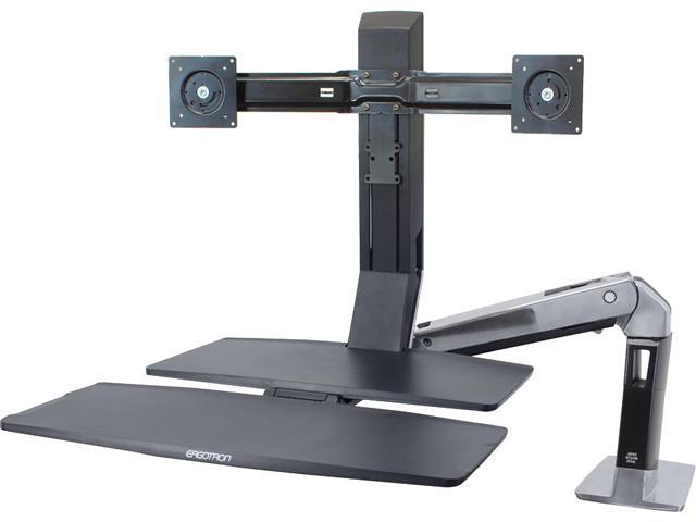 ERGOTRON WorkFit-A, Dual Workstation with Worksurface 24-316-026