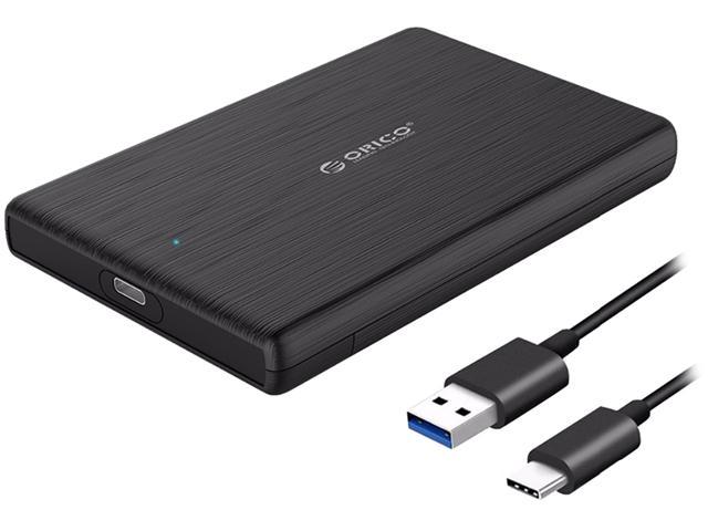 USB 3.0 Type-C Support with Windows XP PC Laptop and Mac Data Storage Transfer Portable 2TB SSD External Hard Drive High Speed Mobile Solid State External Drives Computer Backup Drive 
