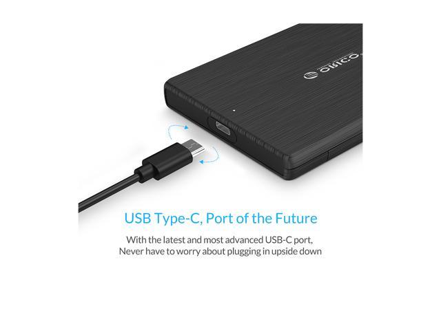 ORICO 2.5'' USB 3.1 UASP Type C to Sata 3.0 HDD Case Hard Drive Enclosure 