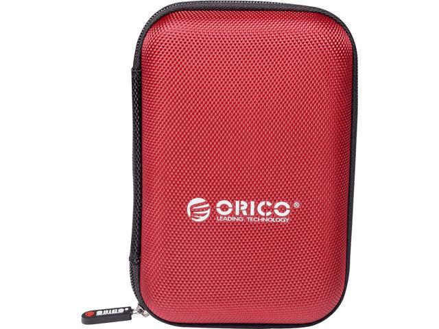 ORICO 2.5 inch Portable External Hard Drive Protection Bag Dual Buffer Layer HDD Protector Case -Red (PHD-25)