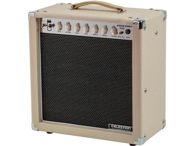 Photo 1 of Stage Right by Monoprice 15-Watt 1x12 Guitar Combo Tube Amp with Celestion Speaker and Spring Reverb