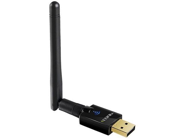 Dual Band 2.4/5Ghz 1200Mbps Wireless WiFi Network USB Adapter w/Antenna 802.11AC 