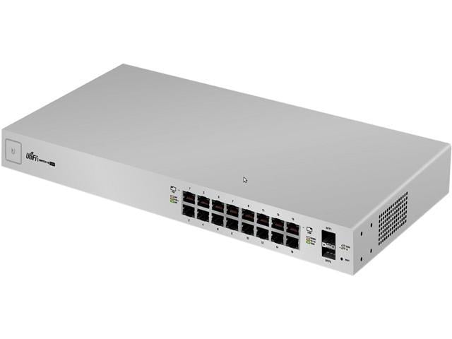Ubiquiti Networks 16-Port UniFi Switch, Managed PoE+ - Newegg.com
