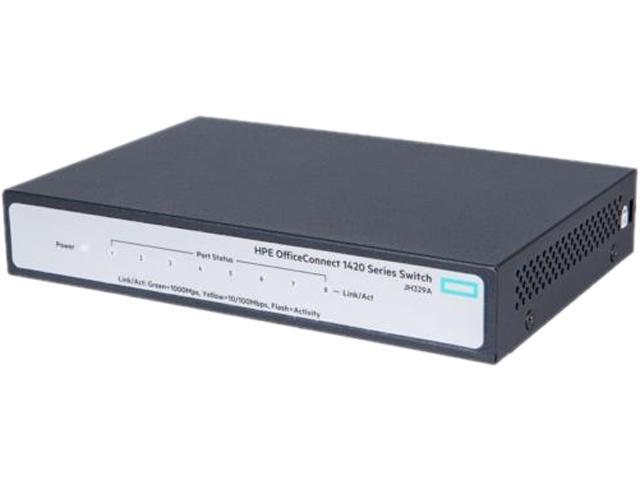 HP J9559A,JH329A Procurve1410-8G 8-Port Gigabit Ethernet Switch,NO POWER ADAPTER 