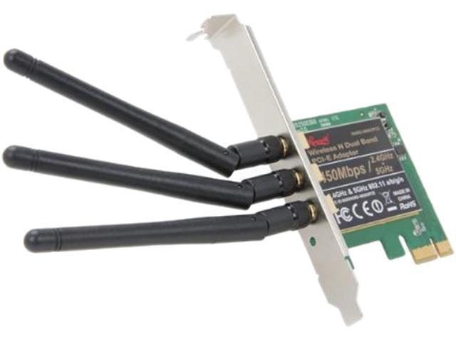 Rosewill RNWD-N9003PCE Wireless N Dual Band Adapter - 802.11a/b/g/n - PCI Express - 900 Mbps