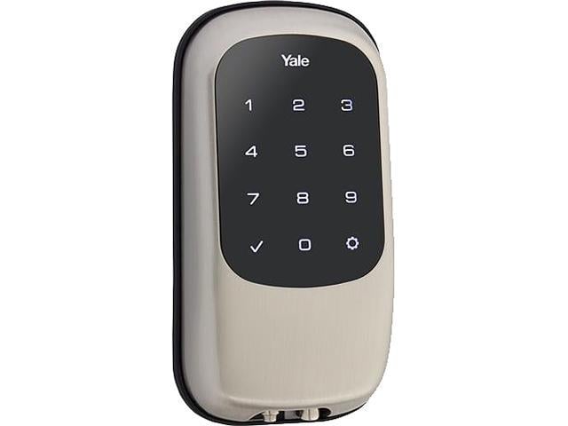 Yale Touchscreen Deadbolt T1L with Z-Wave, Works w/ Amazon Alexa via ...