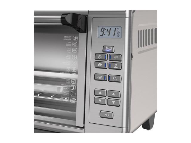 Black+Decker TO3290XSBD Toaster Oven, 8-Slice, Stainless Steel:  Home & Kitchen