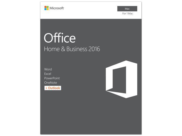 Microsoft Office Home and Business 2016 for Mac | Mac Key Card