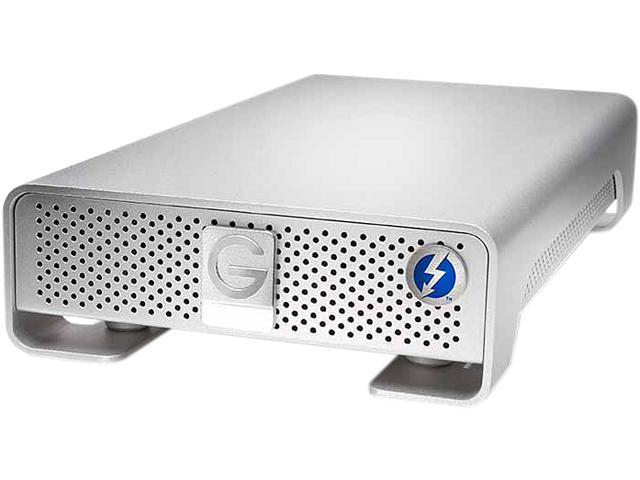 0G03674 Compact High-Performance Storage G-Technology 6TB G-DRIVE USB 3.0 Desktop External Hard Drive Silver