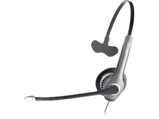 Jabra GN 2000 2083-280-09 Headset - Mono - USB, Quick Disconnect - Wired - Over-the-head - Monaural - Semi-open - Noise Cancelling Microphone