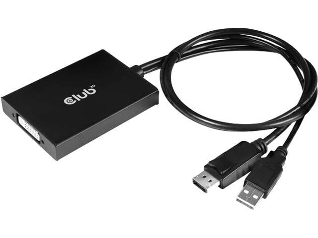 Photo 1 of Club 3D Displayport To Dual Link Dvi-I Active Adapter