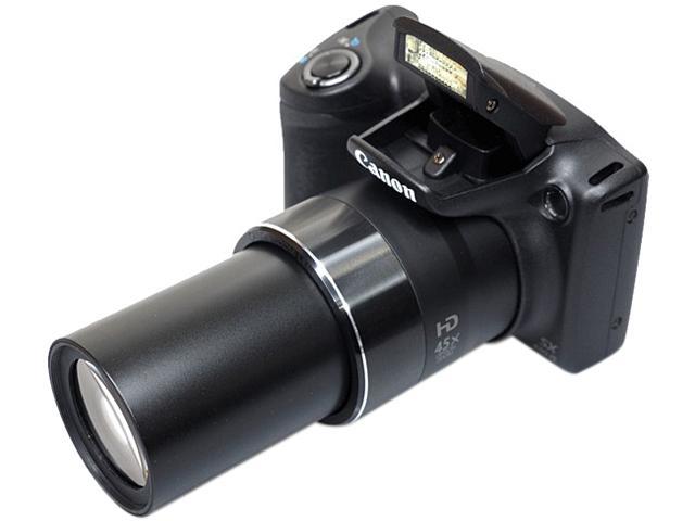 Ik heb een contract gemaakt Soedan typist Canon PowerShot SX430 IS Digital Camera Black, Accessory Bundle - Newegg.com