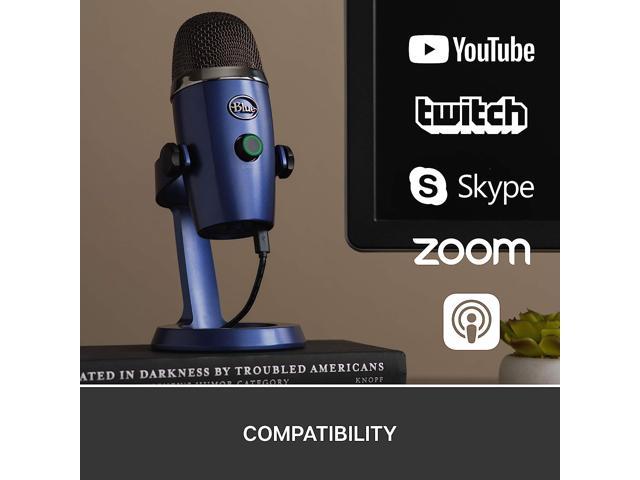 Blue Yeti Nano USB Microphone in Vivid Blue