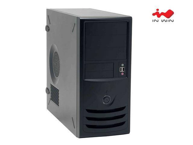 IN WIN IW-C589T.J350BFU2AD Black Best Performed SECC Japanese Steel metal ATX Mid Tower Computer Case 350W Power Supply