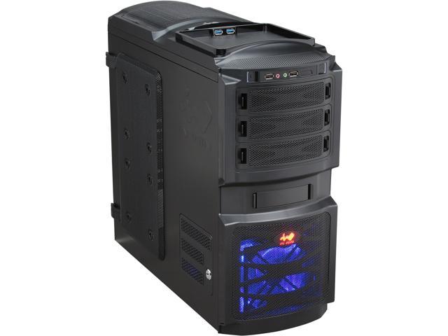 IN WIN BUC Black SECC Steel ATX Mid Tower Computer Case ATX 12V, PSII Size, Not Included Power Supply