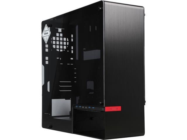 IN WIN 904.PLUS Black 2mm / 4mm Aluminum, Tempered Glass ATX Mid Tower Computer Case
