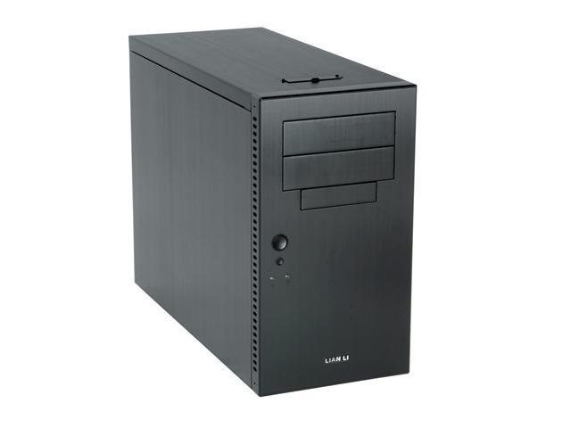 LIAN LI PC-A05B Black Aluminum ATX Mid Tower Computer Case