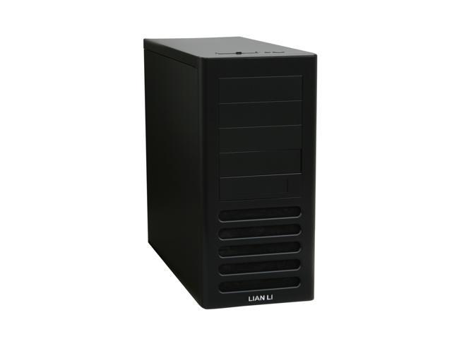 LIAN LI PC-7F Black Aluminum ATX Mid Tower Computer Case
