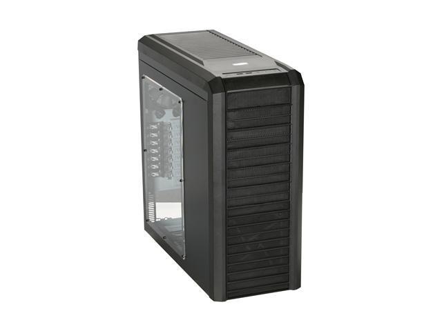 LIAN LI Lancool PC-K58W Black 0.8 mm SECC, Plastic + Mesh ATX Mid Tower Computer Case