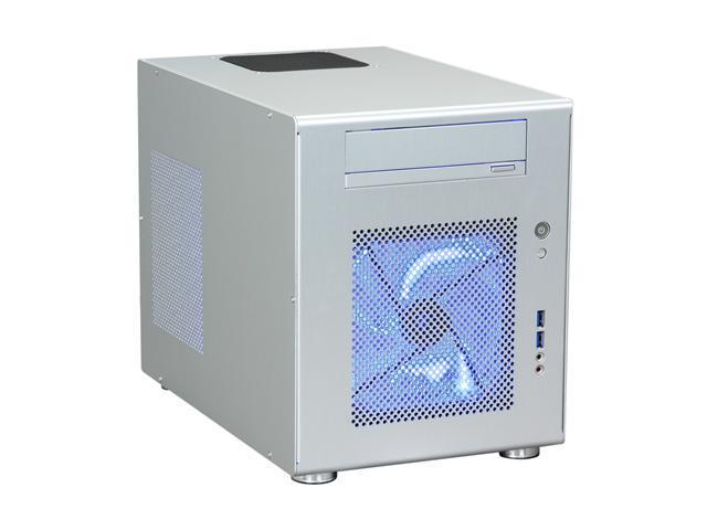 LIAN LI PC-Q08A Silver Aluminum Mini-ITX Tower Computer Case
