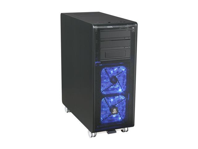 LIAN LI PC-V1020B Black Aluminum ATX Mid Tower Computer Case