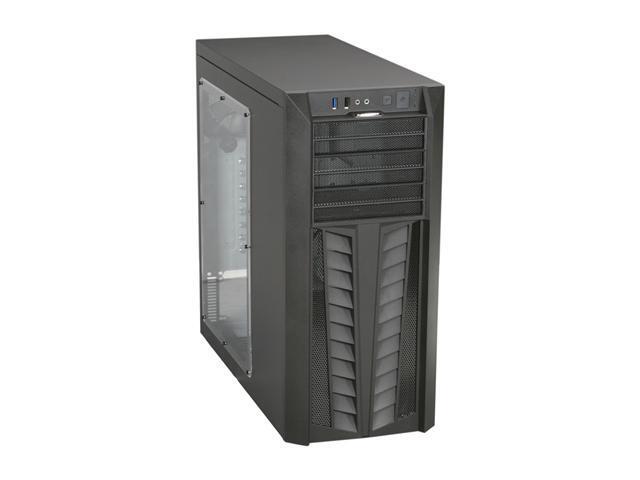 LIAN LI Lancool First Knight Series PC-K57W Black SECC / Plastic ATX Mid Tower Computer Case