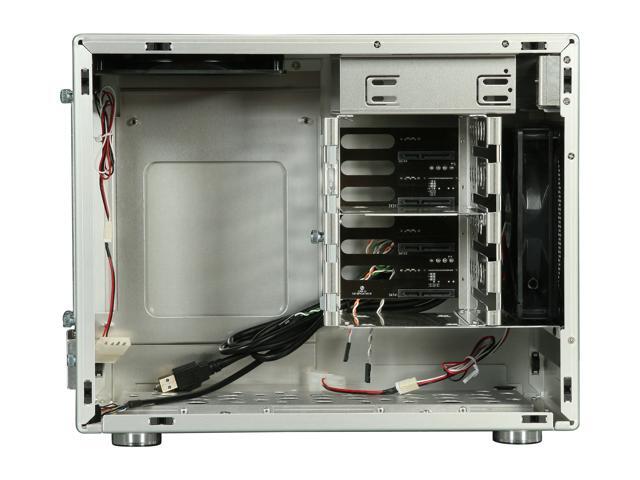 Lian Li Silver Pc Q18a Mini Itx Media Center Htpc Case Newegg Com