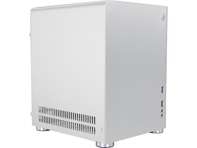 LIAN LI PC-Q01A Silver Aluminum Mini-ITX Tower Computer Case