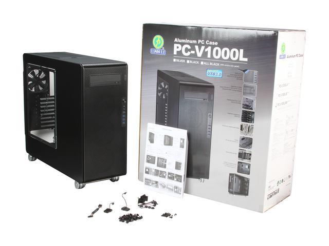 Lian Li Pc V1000lwx Black Computer Case Newegg Com