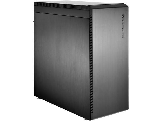 LIAN LI PC-J60B Black Aluminum ATX Mid Tower Computer Case ATX (Optional) Power Supply