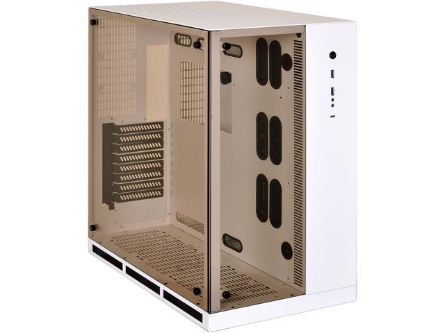 LIAN LI PC-O11WW White Aluminum / Steel ATX Mid Tower Cases (Computer Cases - ATX Form) ATX (Optional) Power Supply