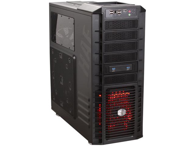 Cooler Master HAF 932 Advanced - High Air Flow Full Tower Computer Case with USB 3.0 and All-Black Interior