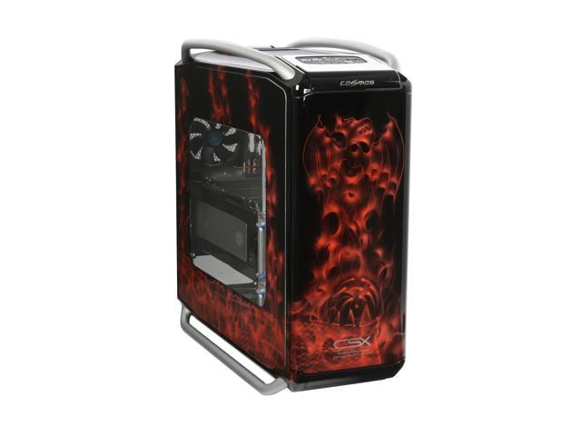 Cooler Master COSMOS CX-1000DRGN-01-GP Black/ Red Aluminum / Steel ATX Full Tower CSX Limited Edition Red Dragon Computer Case