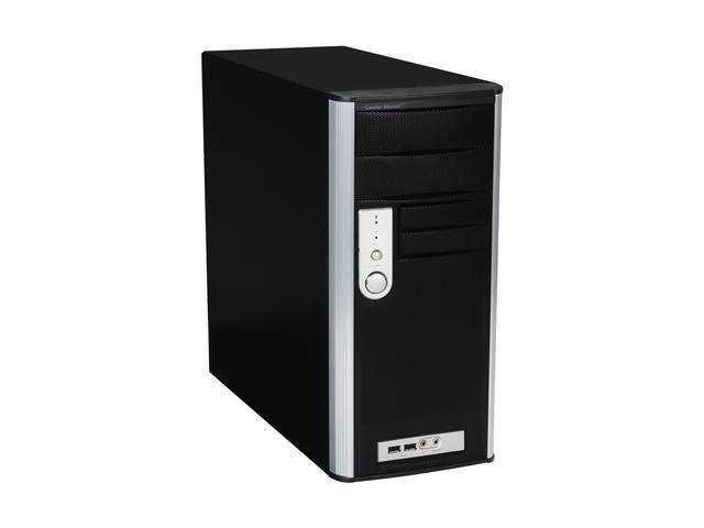 Cooler Master Centurion 541 RC-541-SKRJ-GP Black Aluminum bezel, SECC chassis Micro ATX Mini Tower Computer Case 400W Power Supply