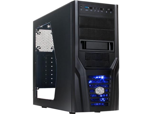 Cooler Master Elite 431 Plus - Mid Tower Computer Case with Windowed Side Panel and USB 3.0