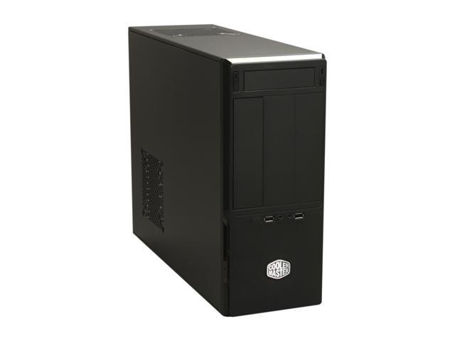 Cooler Master Elite 361 - Mini Tower Computer Case with 350W Power Supply and Rotatable Logo