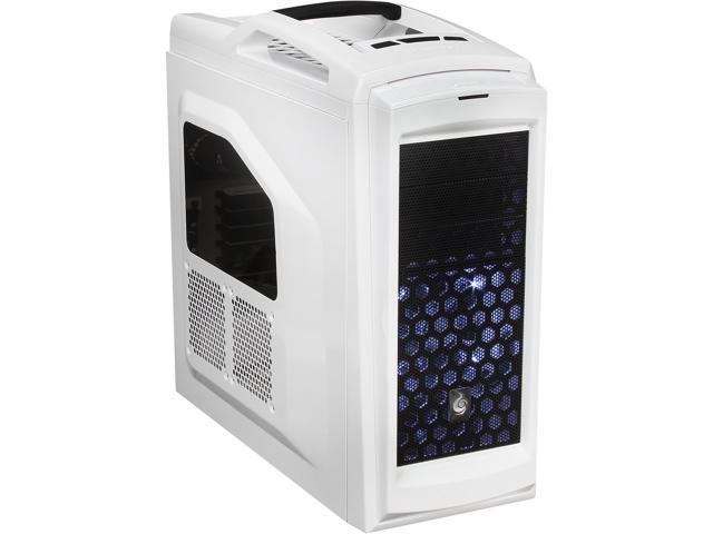CM Storm Scout 2 Advanced - Gaming Mid Tower Computer Case with Carrying Handle and Windowed Side Panel - White