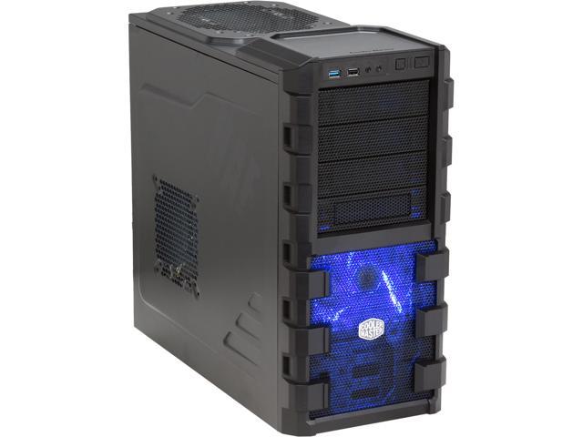 Cooler Master HAF 912 Blue Edition - High Air Flow Mid Tower Computer Case