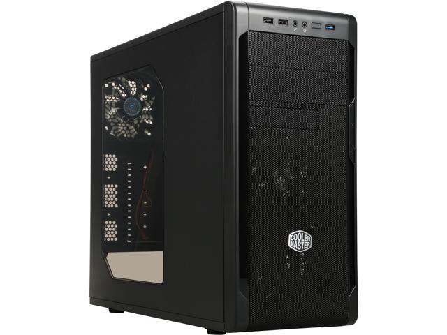 Cooler Master N300 NSE-300-KWN1 Midnight Black Computer Case 