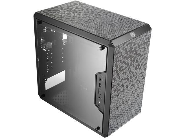 Cooler Master MasterBox Q300L Micro ATX Tower w/ Magnetic Design Dust Filter, Transparent Acrylic Side Panel, Adjustable I/O & Fully Ventilated for Airflow, MCB-Q300L-KANN-S00