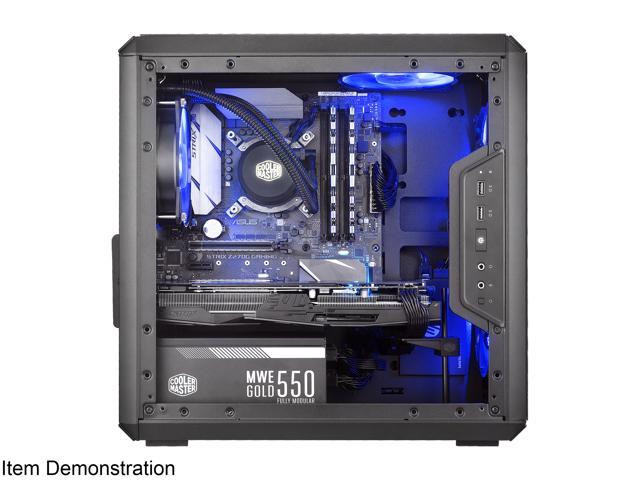 Motley clear Predictor Cooler Master MasterBox Q300L Micro ATX Tower w/ Dust Filter - Newegg.com