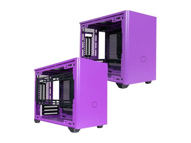 purple mini itx case