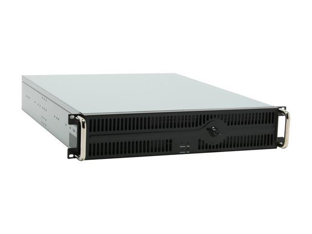hec RA251C00F 1.2 mm Thickness 2U Rackmount Server Case 2 External 5.25" Drive Bays