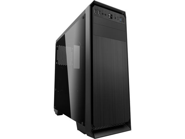 Compucase HEC HX320 Mid Tower with Full Transparent Acrylic Side Panel and USB 3.0