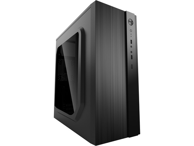 Open Box: Compucase HEC HX300 Mid Tower with Full Transparent Acrylic ...