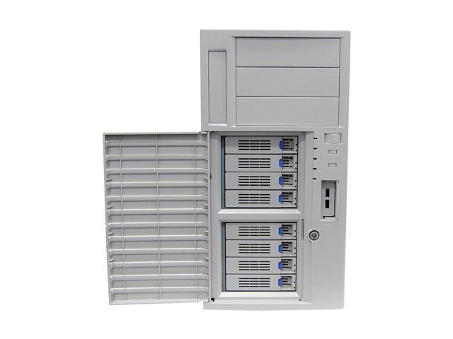 CHENBRO SR107-GY-8SCSI-SP550 Gray Pedestal Server Case - Newegg.com