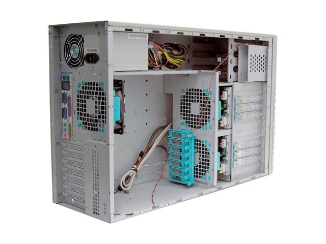 CHENBRO SR107-GY-8SCSI-SP550 Gray Pedestal Server Case - Newegg.com